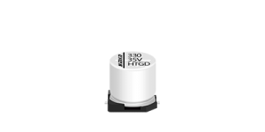 7. Vodivé polymerní hybridní hliníkové elektrolytické kondenzátory typu SMD
